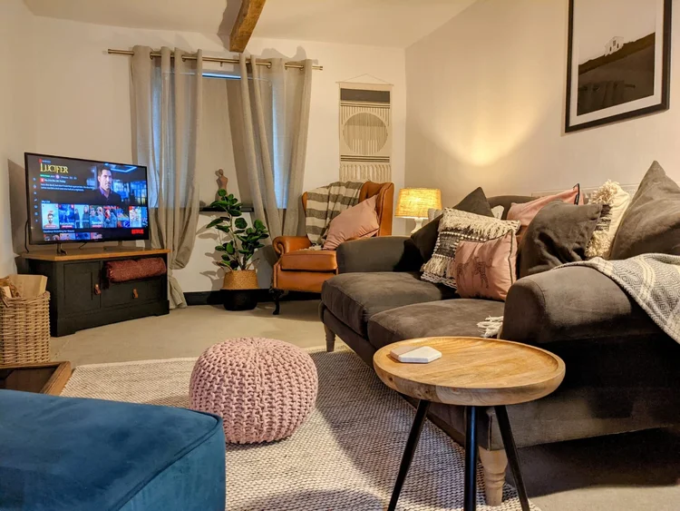 Fern Cottage twin bedroom, Great Strickland near Lake District