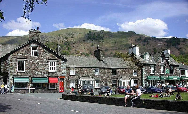 Grasmere village in the Lake District, home of gingerbread and Dove Cottage