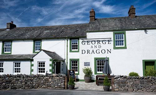 The George and Dragon country pub at Clifton near Penrith